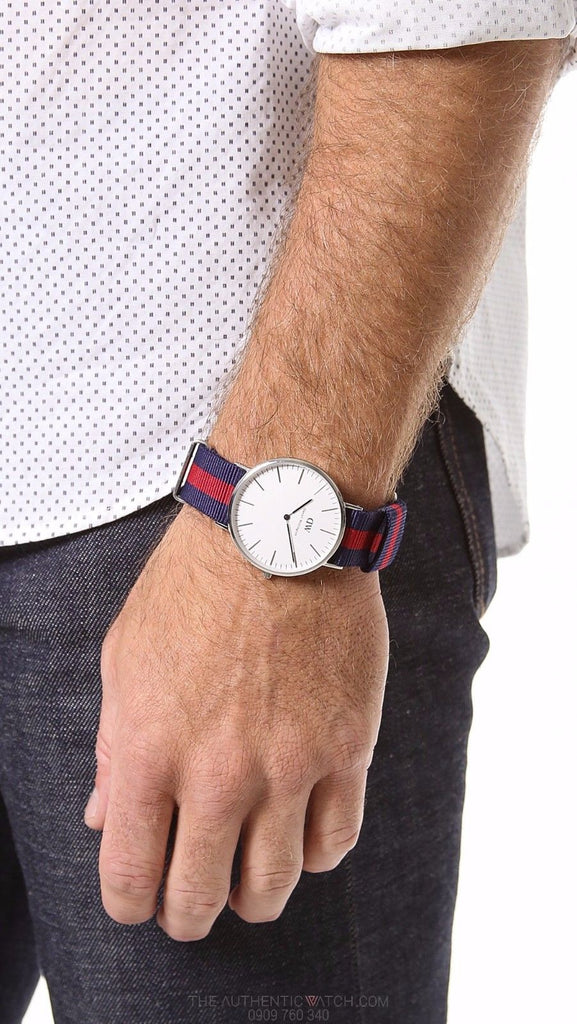 New Daniel Wellington DW00100015 Classic Oxford Watch Fixed Stainless Steel