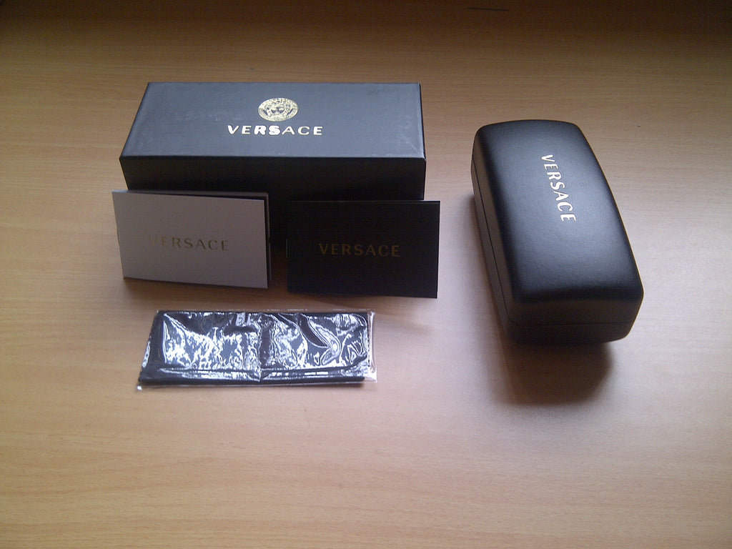 New Versace Sunglasses VE 2054 1000/8G White Grey Gradient VE2054 VE2O54 1OOO/8G