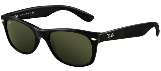 New Authentic Ray-Ban Sunglasses RB 2132 901 52mm Black/Crystal Grey Green