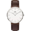 Authentic Daniel Wellington DW00100023/0209DW Mens Classic Bristol Stainless St