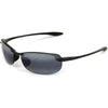 NEW Authentic Maui Jim Polarised Sunglasses MAKAHA 405 405-02 Black Sport