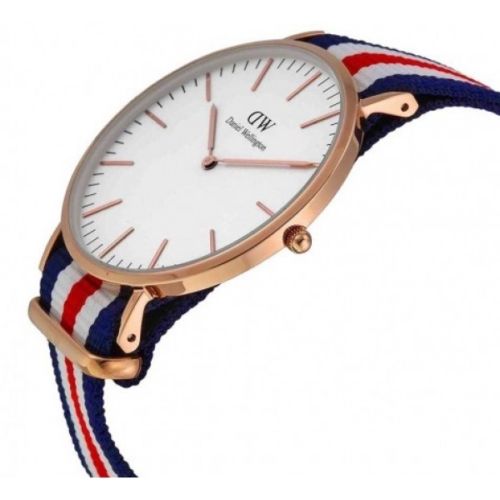 New Authentic Daniel Wellington 0102DW Unisex Watch Fixed Rose Gold-tone