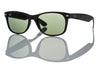 New Authentic Ray-Ban Sunglasses RB 2132 901L 55mm Black Crystal Grey Green