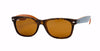 New Ray-Ban Sunglasses RB2132 55mm 6179 HAVANA PETROLEUM/BROWN