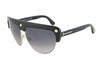 Tom Ford Liane Sunglasses FT0318 01B - Black and Gold Frame - Grey Lens