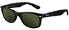 New Authentic Ray-Ban Sunglasses RB 2132 901 52mm Black/Crystal Grey Green